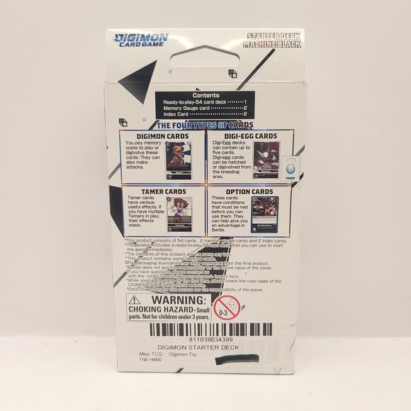 Digimon Card Game Machine Black Starter Deck 2021 - Picture 2 of 8